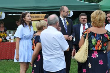 Dobra zabawa na dożynkach gminy Wieluń